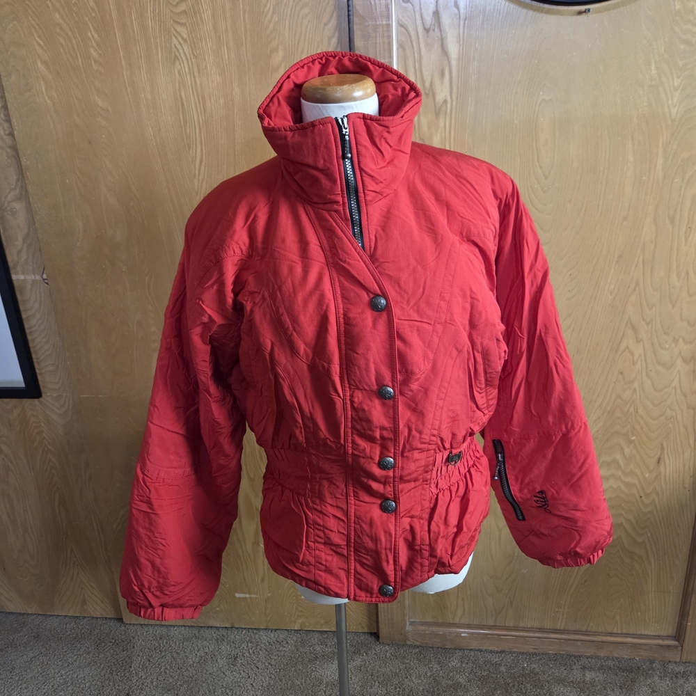 NILS Women's Vibrant Red Ski Jacket